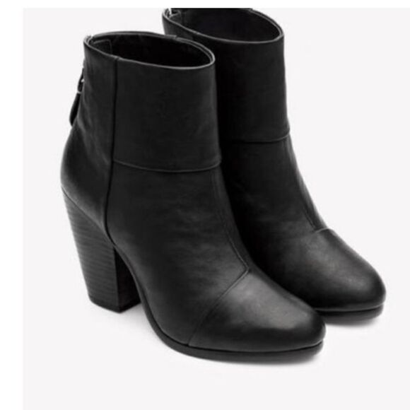 NWOB Rag & Bone Classic Newbury Ankle Boot Black - Picture 4 of 12